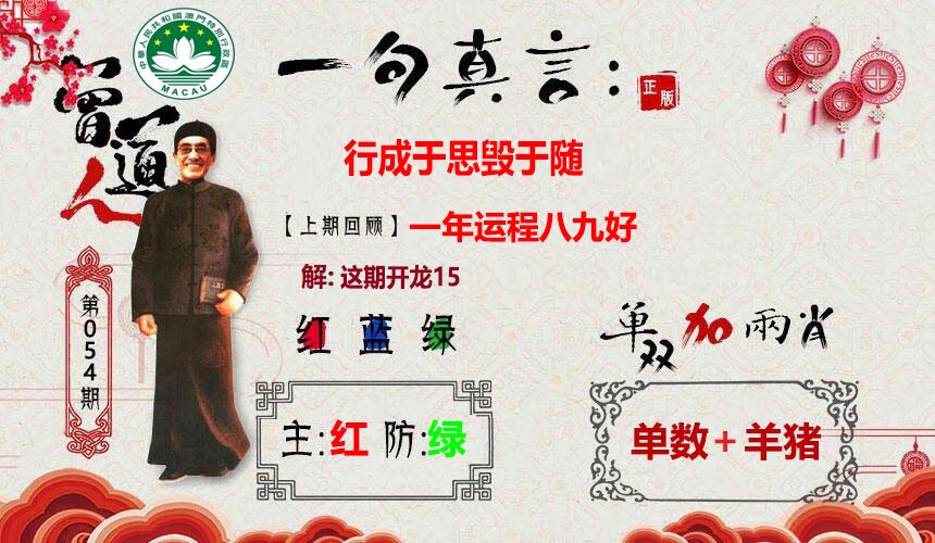 054期一句真言[图]