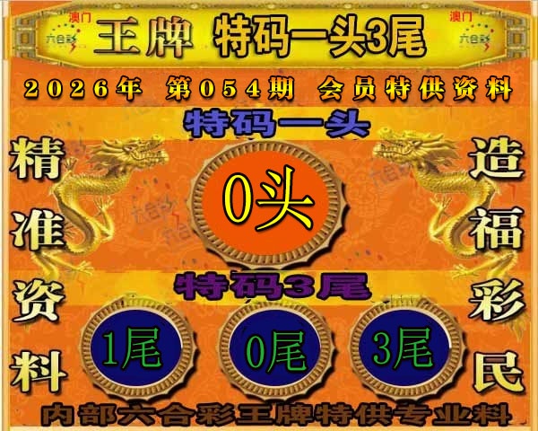 054期王牌特供[图]