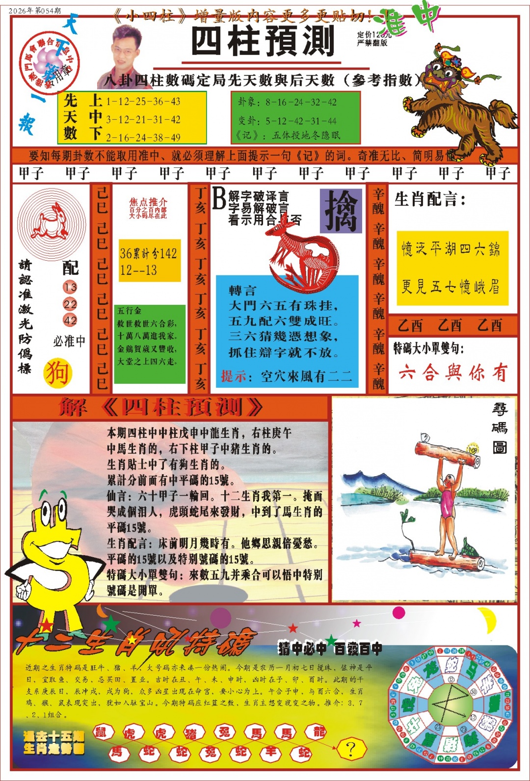 054期(新版)四柱预测A[图]