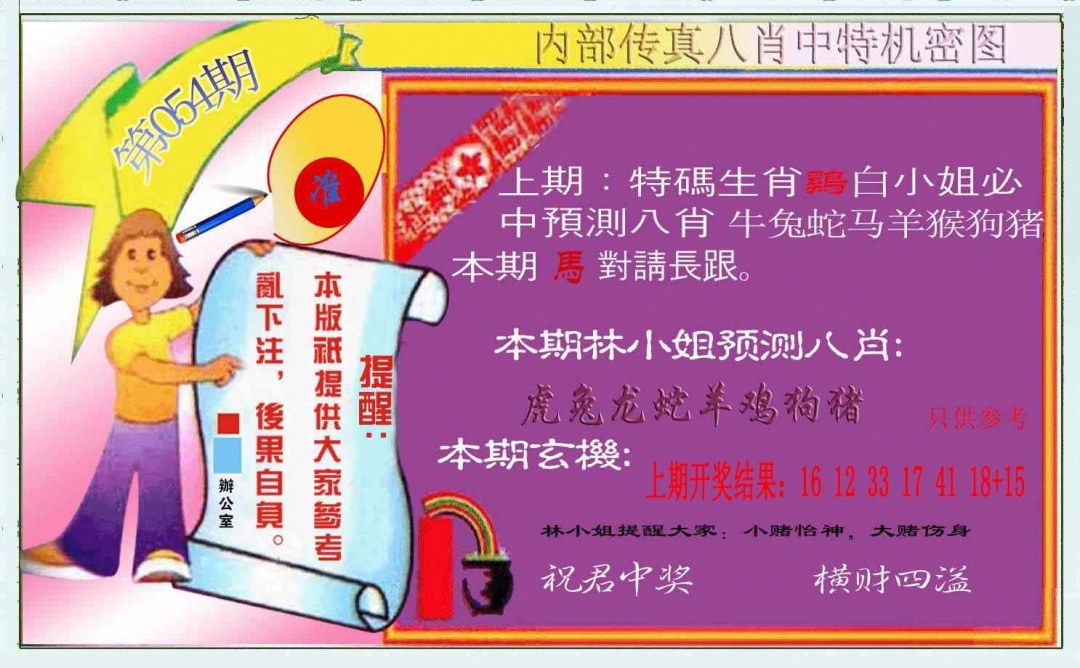 054期八肖中特图[图]