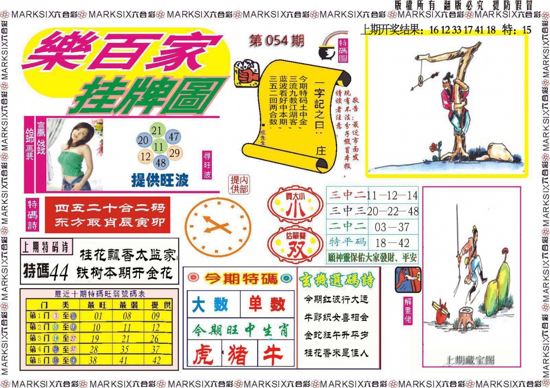054期乐百家挂牌图[图]
