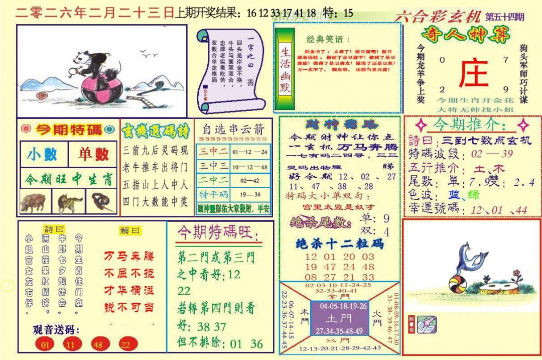 054期六合玄机[图]