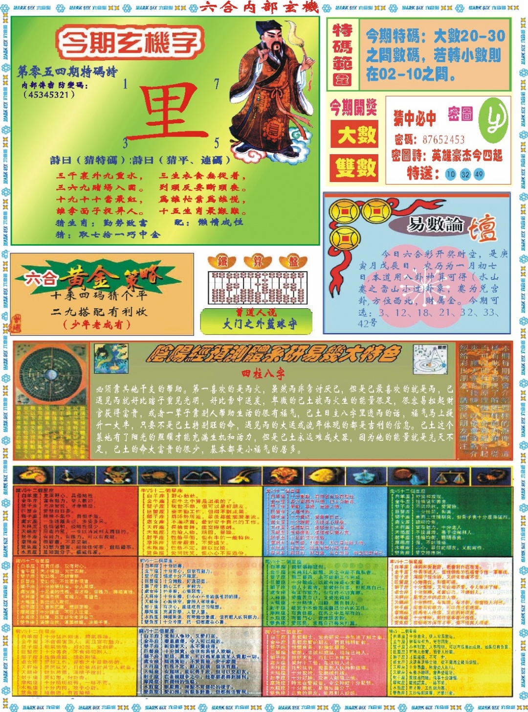 054期六合内部玄机B[图]