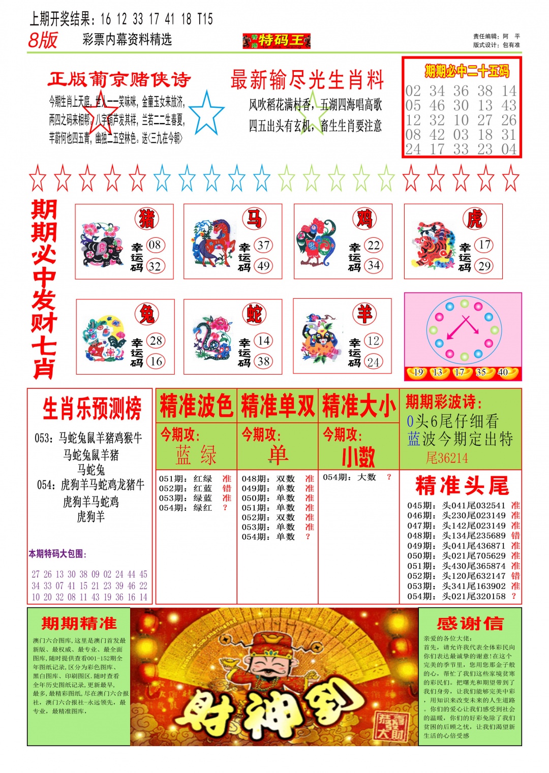 054期特码王B[图]