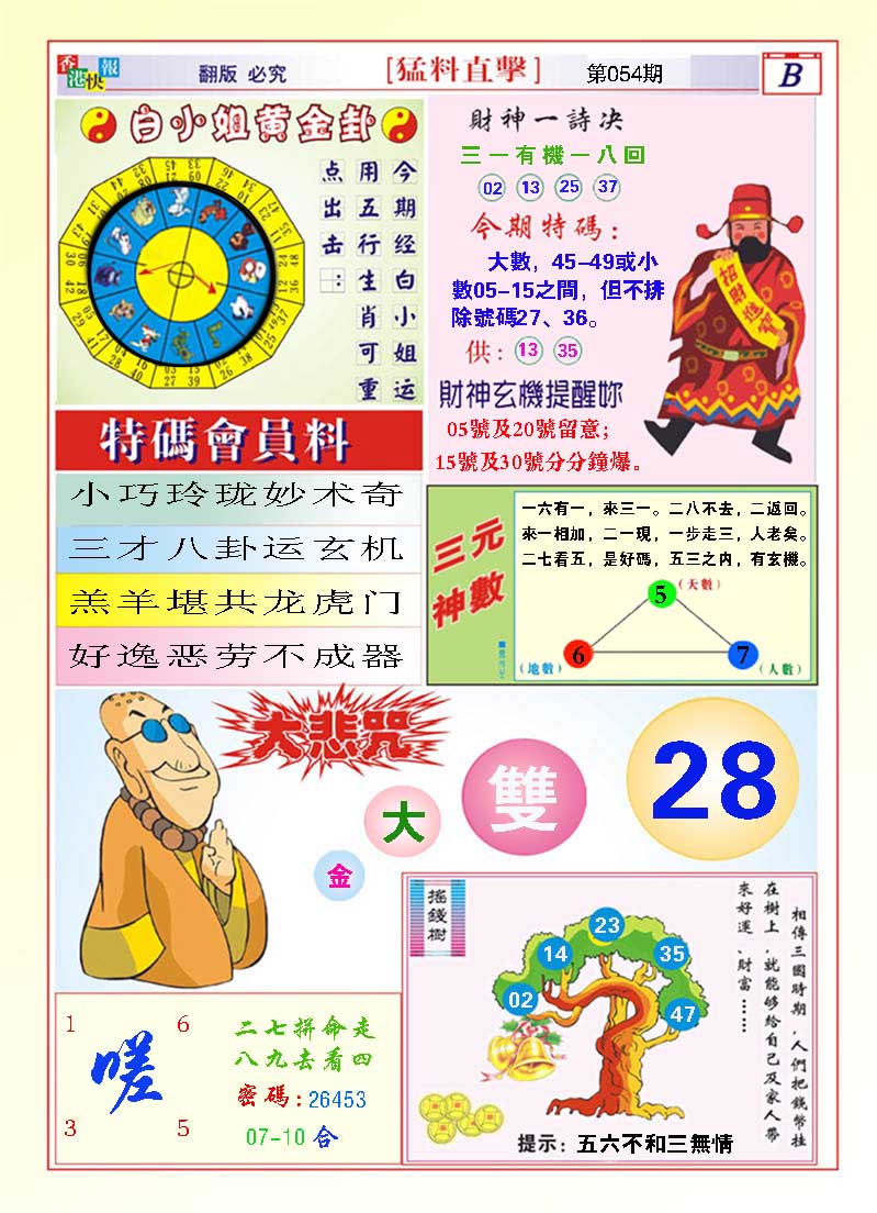 054期猛料直击B[图]