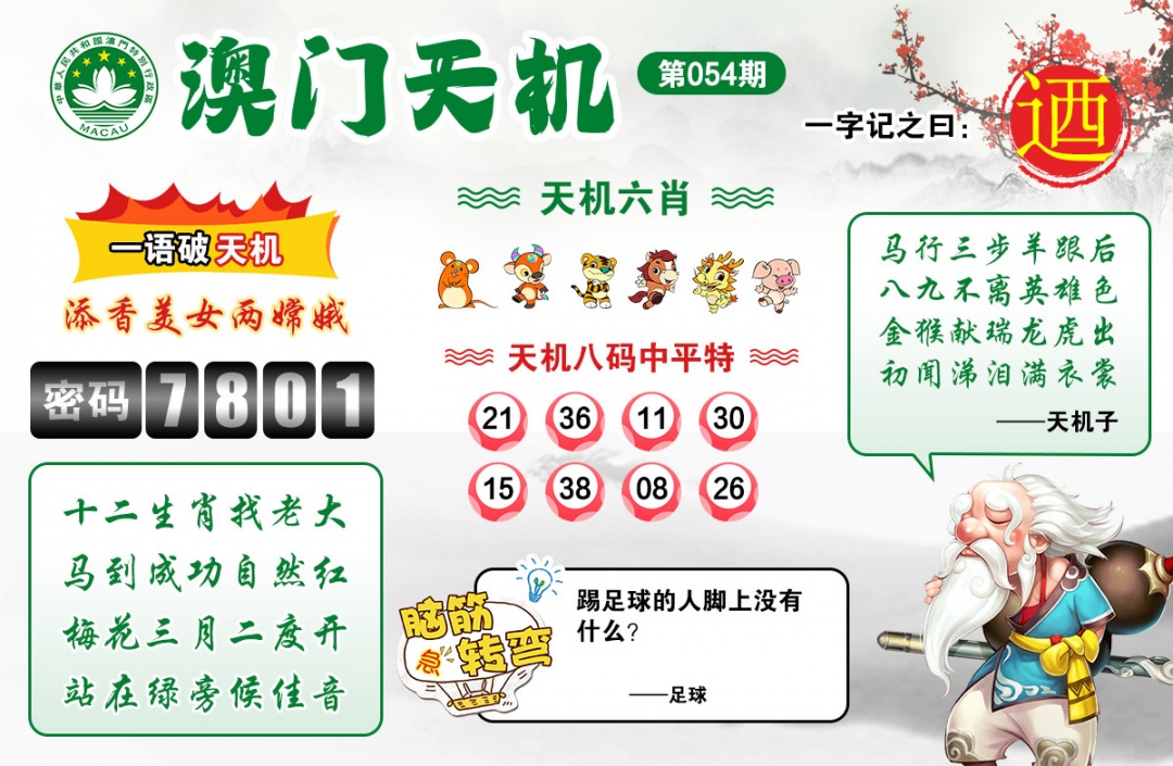 054期澳门天机[图]
