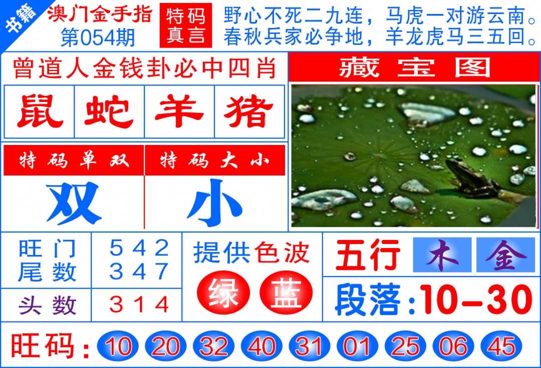 054期澳门金手指[图]
