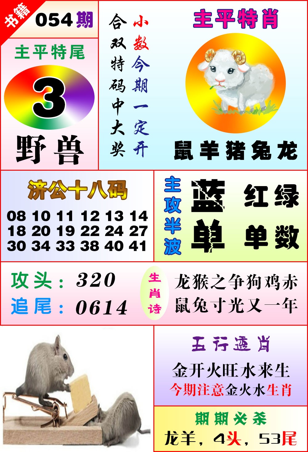 054期澳门狗头铡[图]