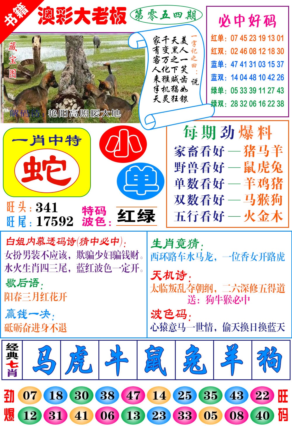 054期澳门大老板[图]