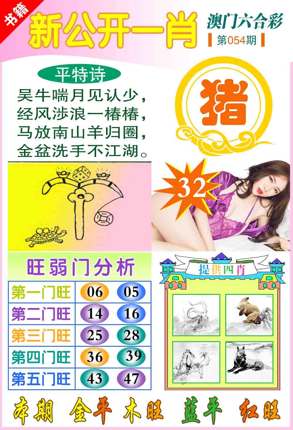 054期新公开一肖[图]