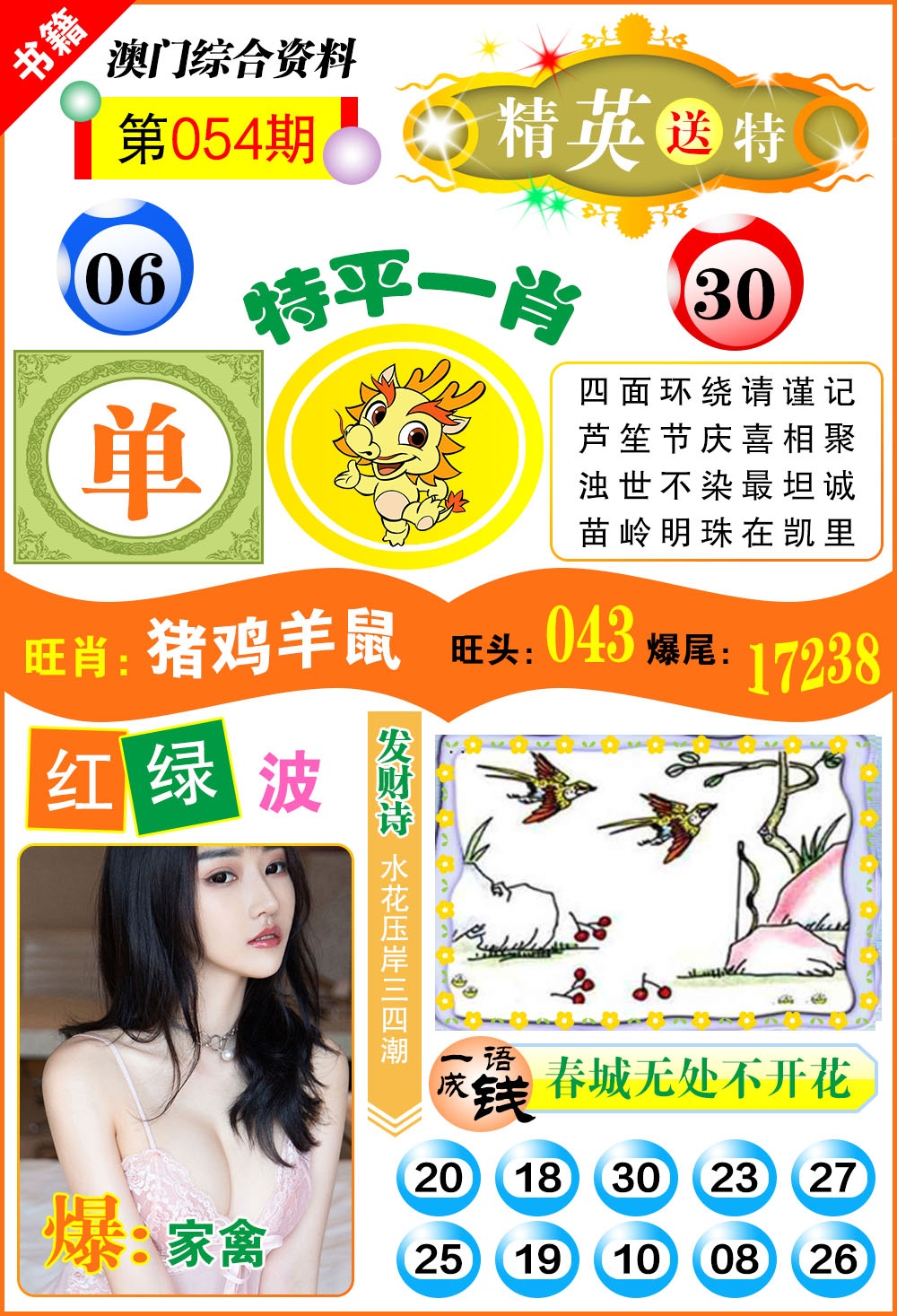 054期澳门综合资料[图]