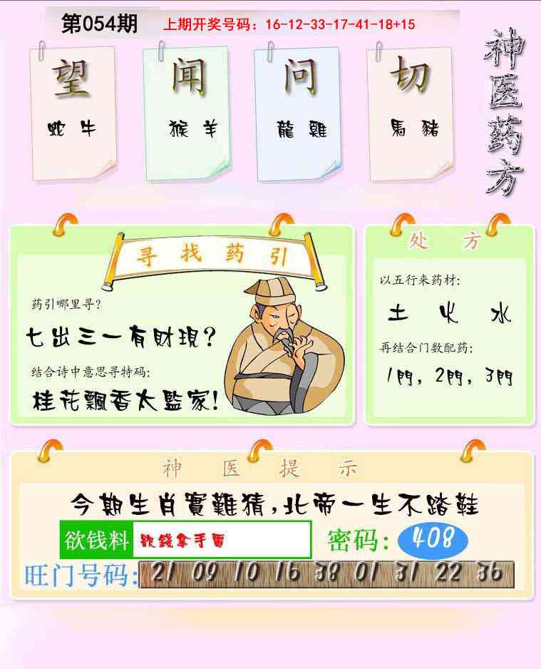 054期神医药方[图]