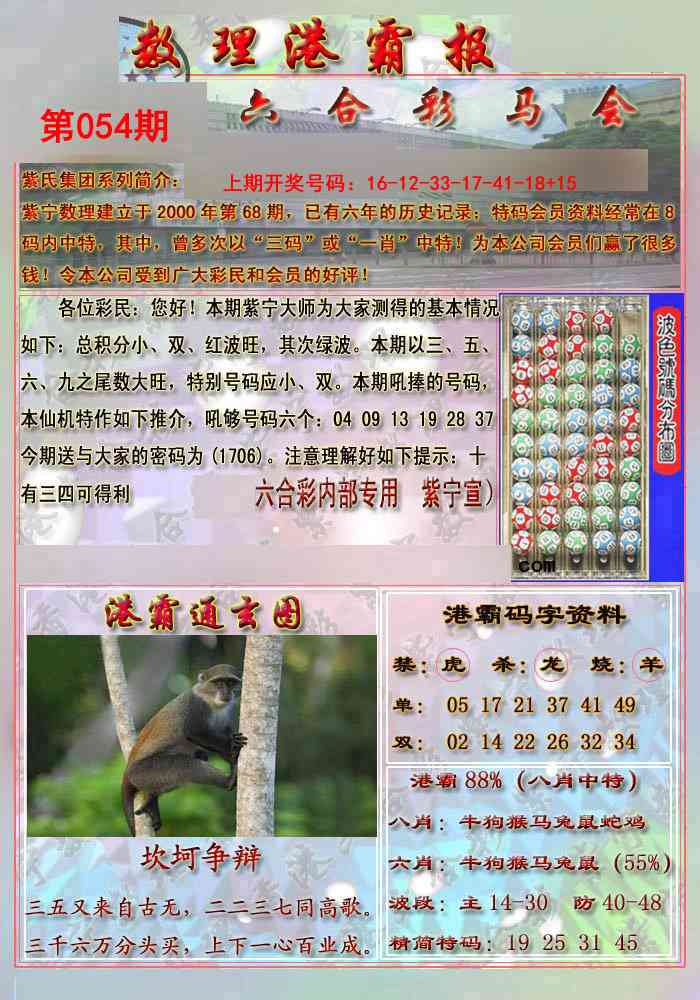 054期港霸报[图]