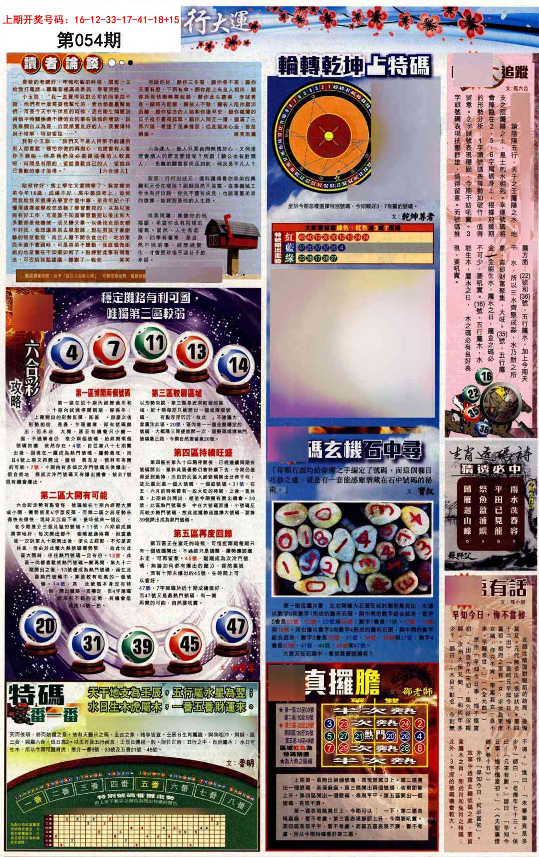 054期贴士皇B加大版[图]