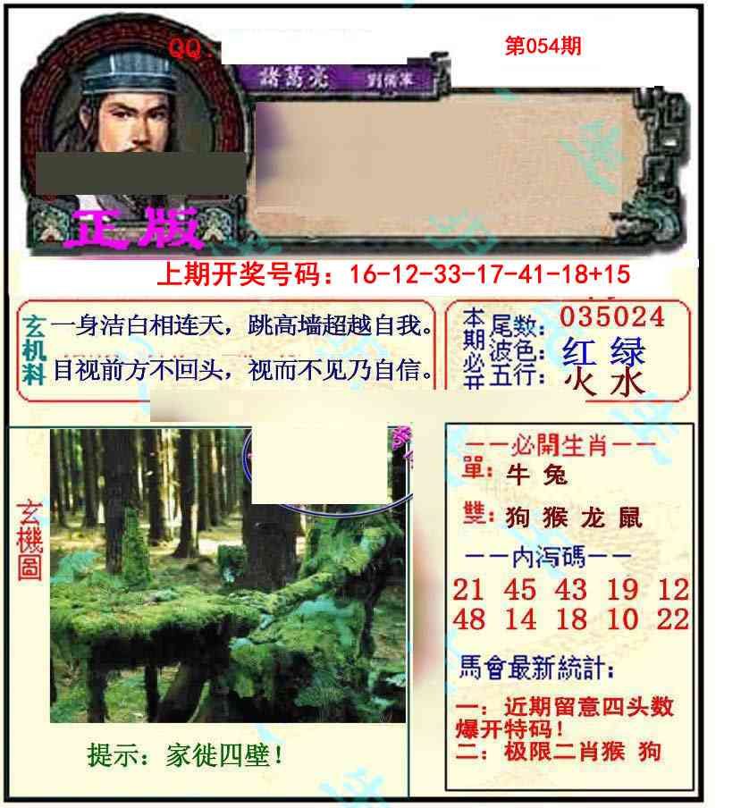 054期正宗孔明[图]