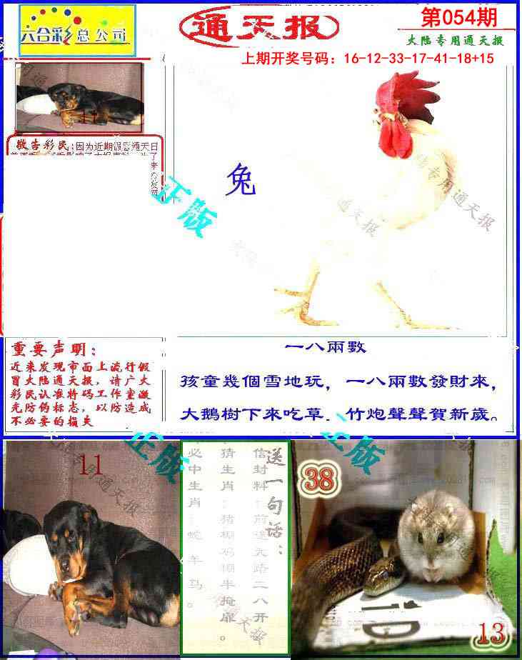 054期大陆通天报[图]
