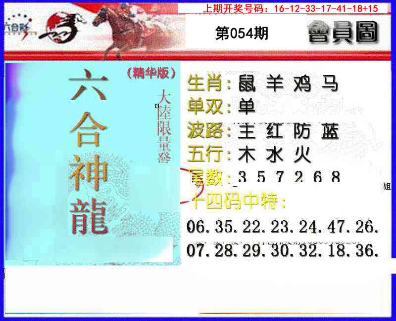 054期六合神龙[图]