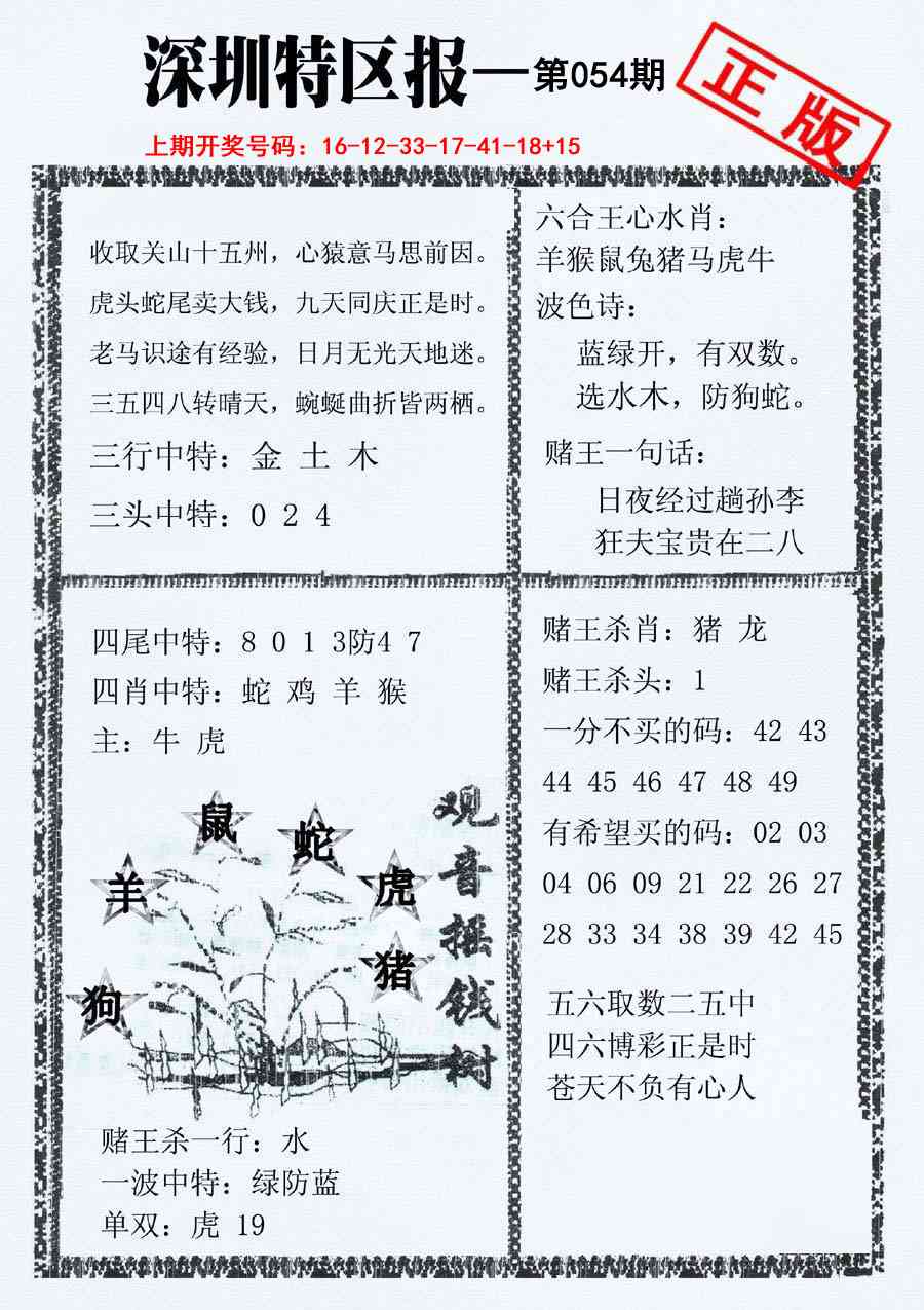 054期深圳特区报A[图]