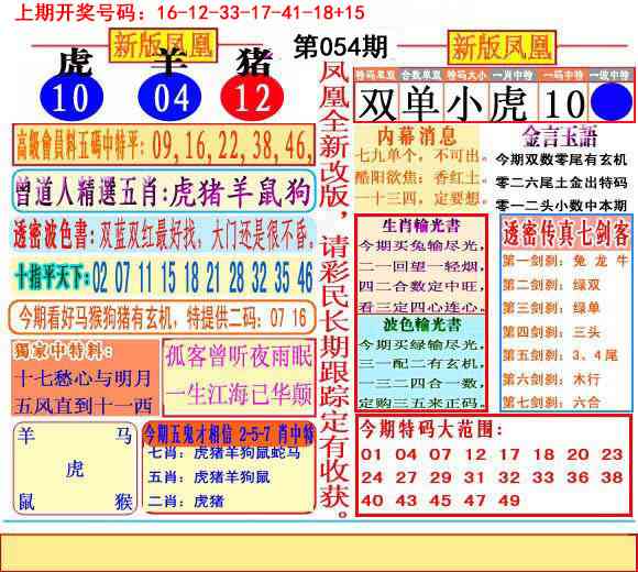 054期二代凤凰报[图]