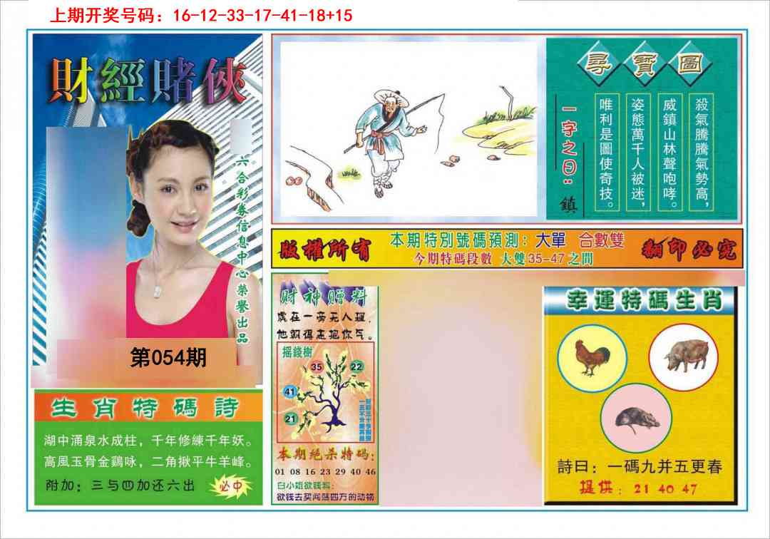 054期财经赌侠[图]