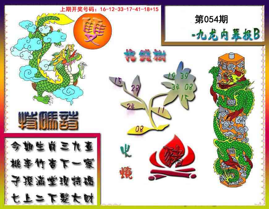 054期九龙内幕特肖图a[图]