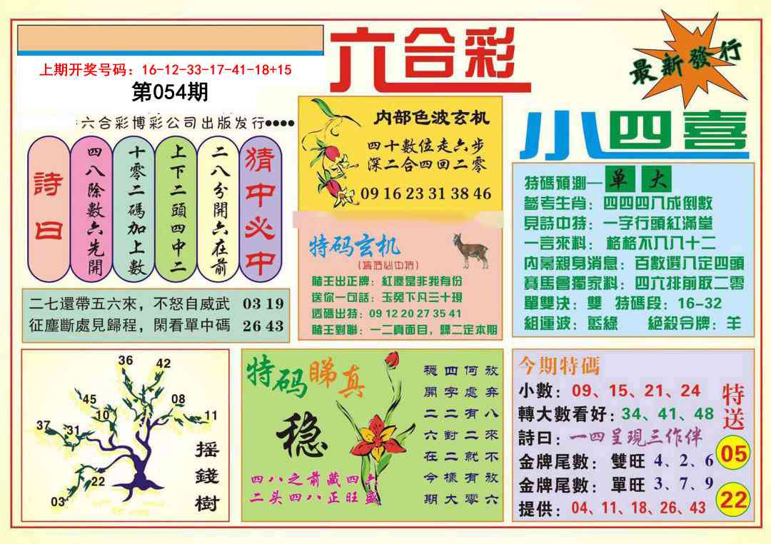 054期小四喜[图]